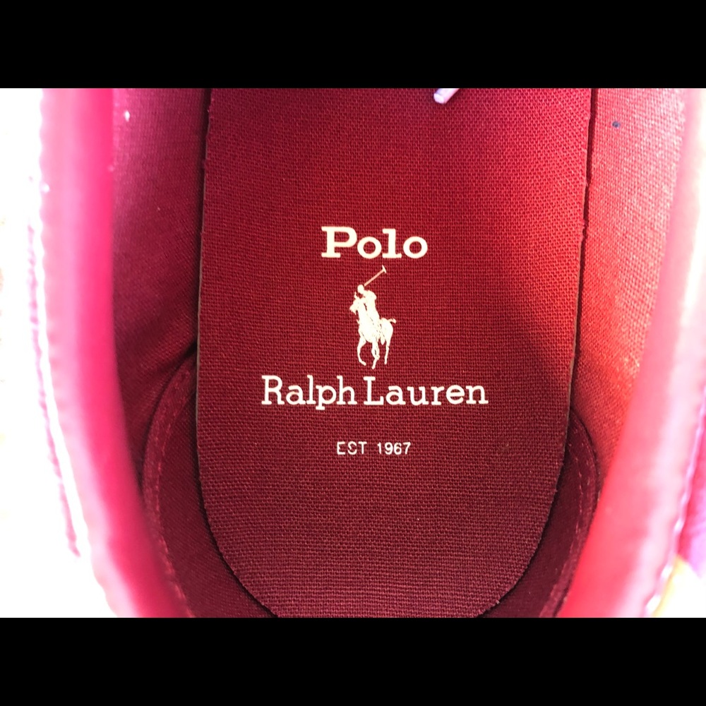 NEW  Polo Ralph Lauren  Thorton Herringbone shoes - Picture 12 of 13